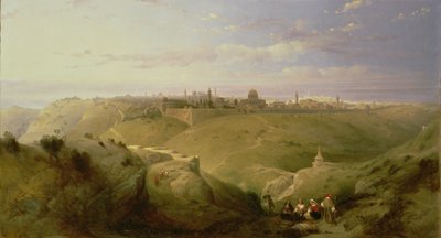 Jerusalén, 1842 de David Roberts